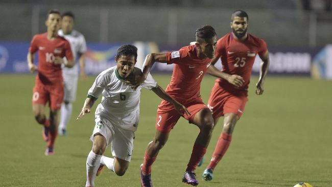 Catatan Rekor Singapura vs Indonesia di Piala AFF