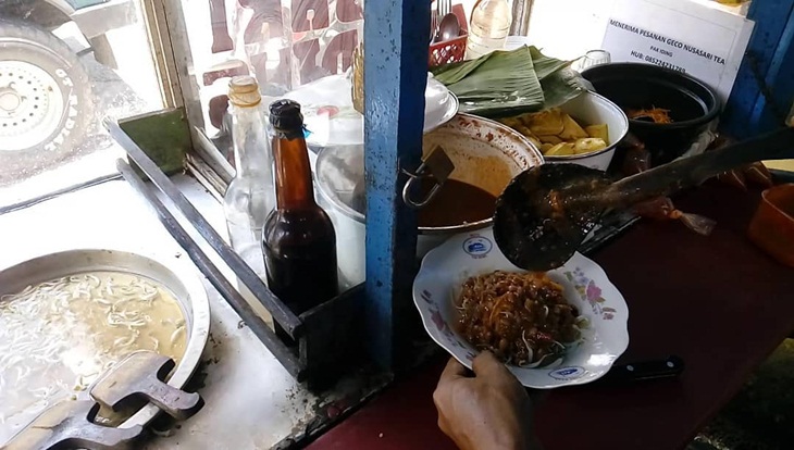 Penjual geco khas Cianjur. (Foto: instagram.com/infocipunjur)