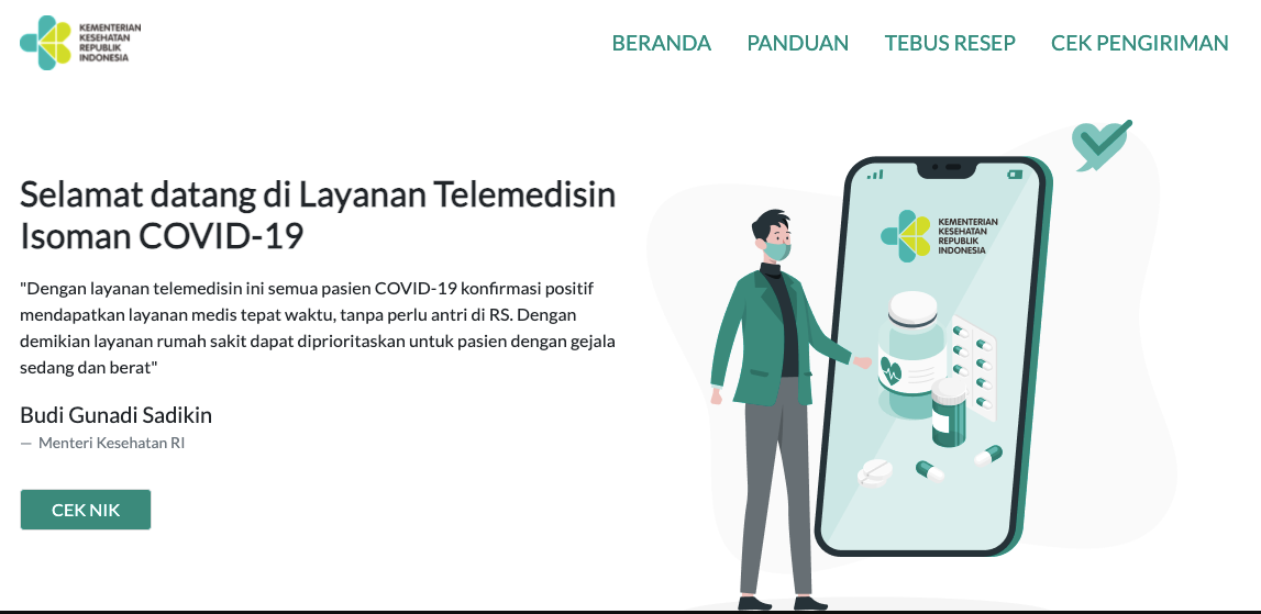 Pasien Terkonfirmasi Omicron Kini Dapat Layanan Telemedisin Isoman, Begini Cara Memperolehnya