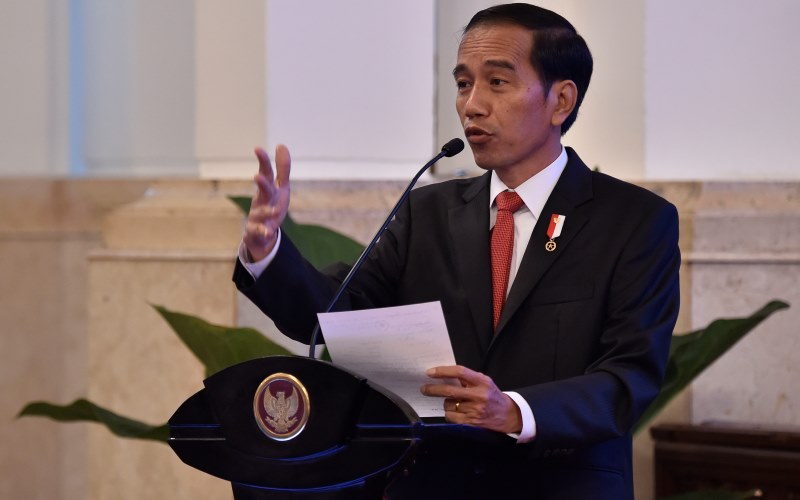 Presiden Jokowi meneken Perpres 63/2019 tentang Penggunaan Bahasa Indonesia