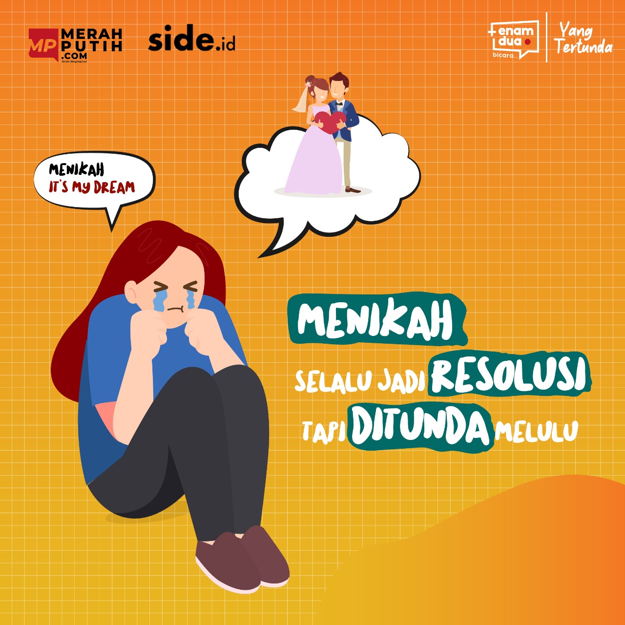 Menikah : Jadi Resolusi Tapi Ditunda Melulu