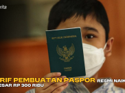 Tarif Pembuatan Paspor Resmi Naik Sebesar Rp 300 Ribu
