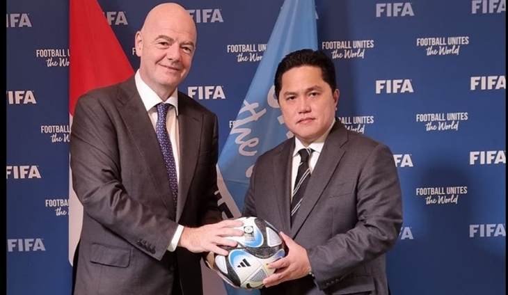 Erick Thohir Klaim Penonton Piala Dunia U-17 di Stadion Lewati Target FIFA