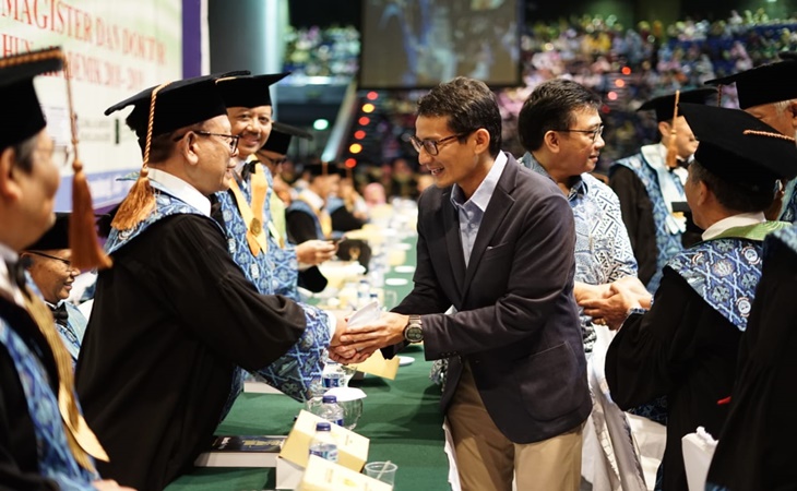 Sandiaga Uno di Unpas