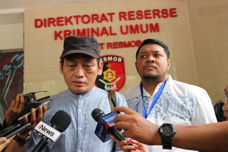 Ninoy Karundeng. ANTARA/Fianda Rassat
