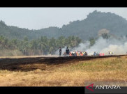 Bandara Sam Ratulangi Manado Ditutup Imbas Kebakaran Rumput Area Runway