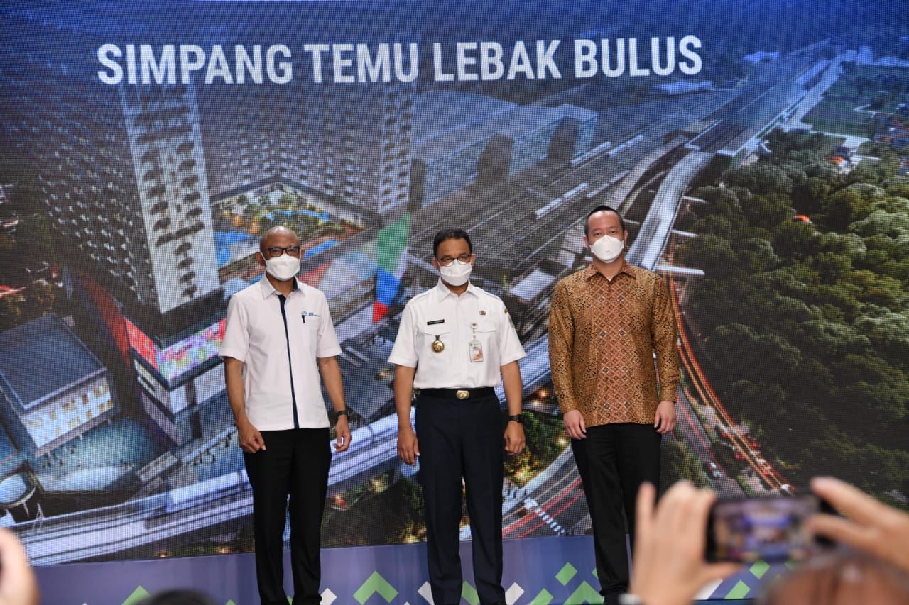 Anies Canangkan Pembangunan Simpang Temu Lebak Bulus, Target 10 Bulan Rampung