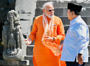 Momen Hangat Presiden Prabowo dan PM India Narendra Modi saat Berkunjung ke Candi Prambanan