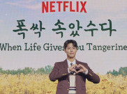 Tak Terduga, Park Bo-gum Malah Jadi Penata Rambut Hyeru di Acara Youtube