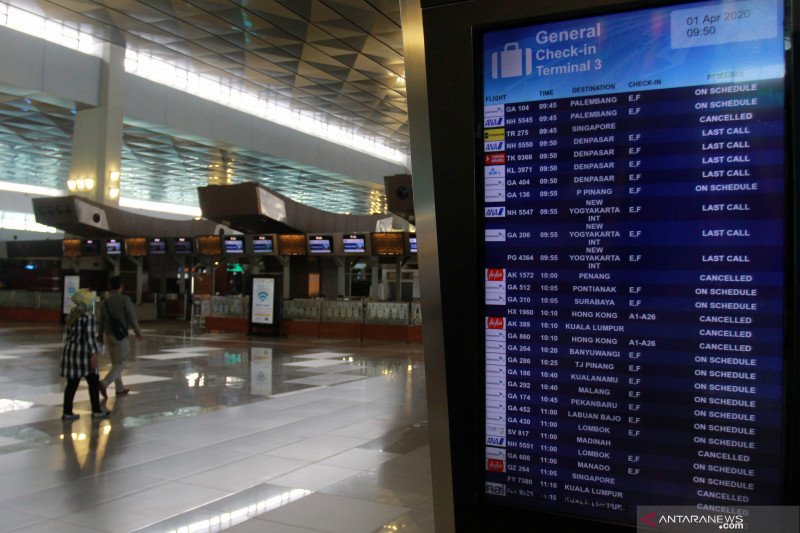Bandara Soetta Tutup Penerbangan Komersil selama Larangan Mudik