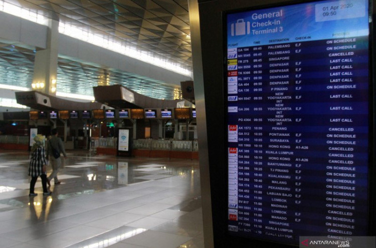 Bandara Soetta Tutup Penerbangan Komersil selama Larangan Mudik
