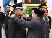 Momen Presiden Prabowo Lantik Jenderal TNI Maruli Simanjuntak Sebagai Wakil Panglima TNI