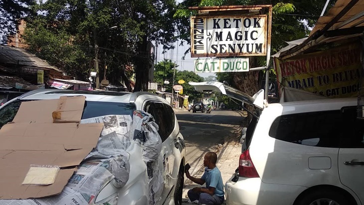Fenomena Khas Indonesia, Bengkel Ketok Magic