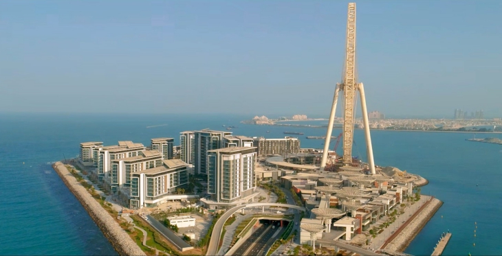 Dubai dibangun untuk menyaingi bianglala lain (Sumber: Dubai Tourism Indonesia)