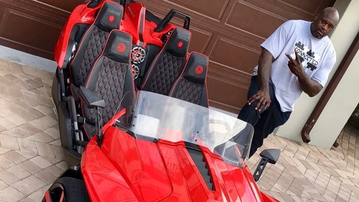 Koleksi Kendaraan Shaquille O'Neal, Ukurannya Beda