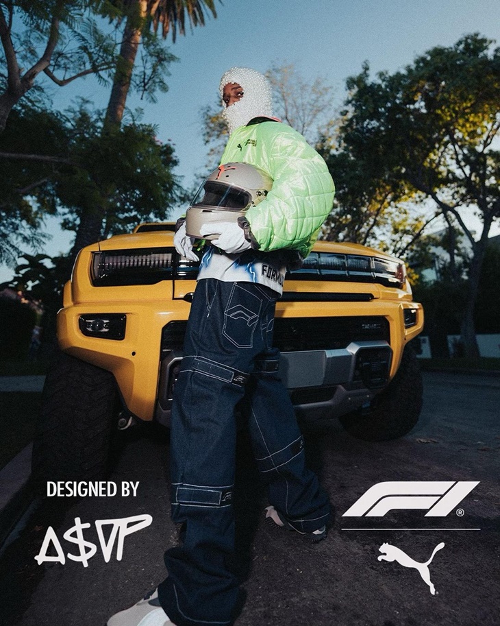 PUMA Gandeng A$AP Rocky sebagai Direktur Kreatif PUMA x F1