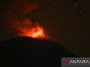 Gunung Ile Lewotolok Lembata NTT Erupsi 2 Kali Pagi Ini, Terbaru Jam 6 Tadi