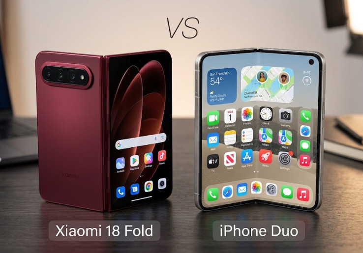Xiaomi 18 Fold vs iPhone Duo: Adu Ponsel Lipat Xiaomi dan Apple