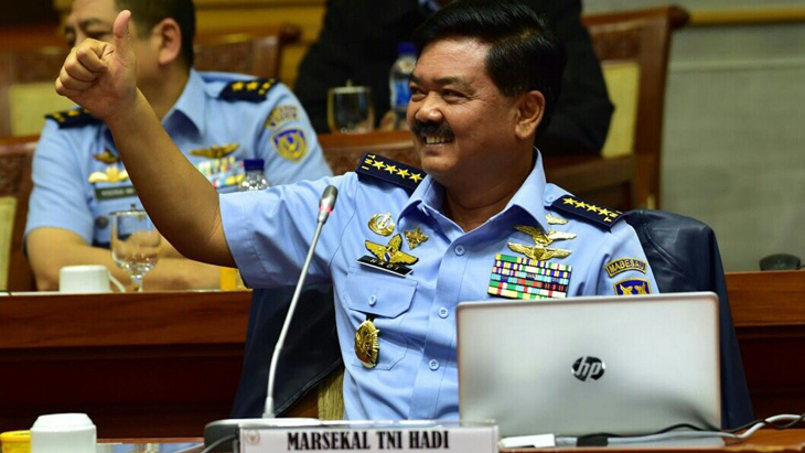 Marsekal Hadi Usulkan TNI Terlibat  Dalam Penanggulangan Terorisme