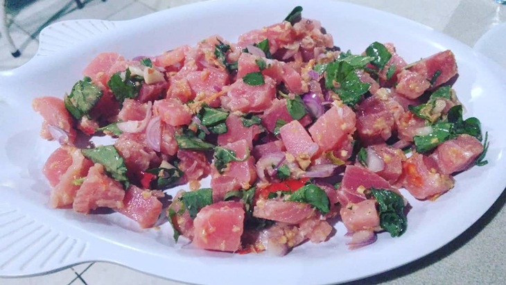 Gohu Ikan, Sashiminya Maluku Utara