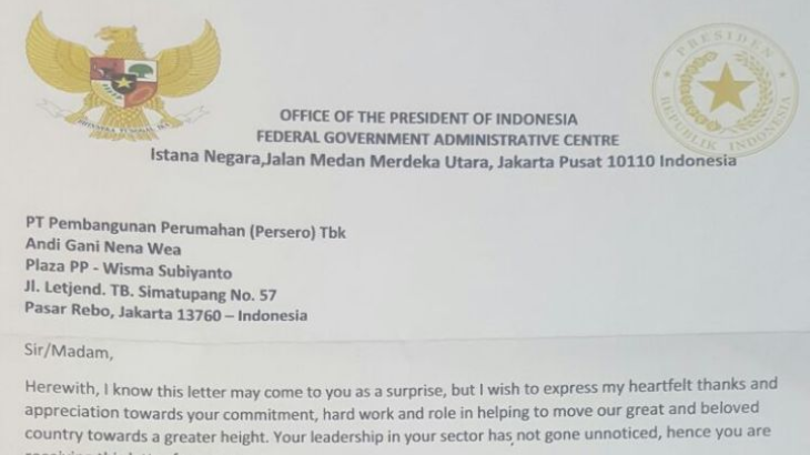 Johan Budi Nyatakan Surat Beralamatkan Email Jokowi Hoax
