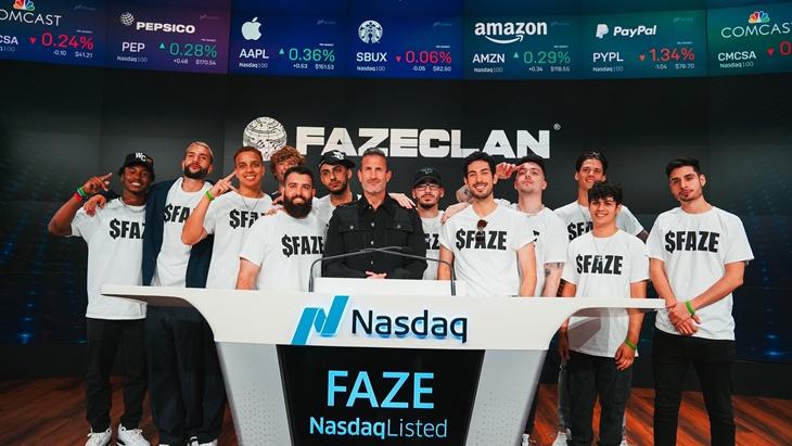Klub Esports FaZe Clan Melantai di Bursa Saham AS