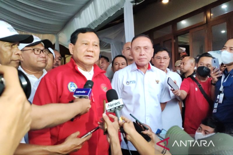 Buka Turnamen Sepak Bola, Prabowo Ingin Cari Bibit Unggul