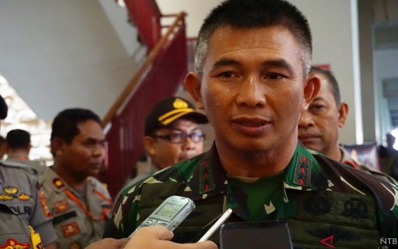 Pangdam Udayana Persilakan Warga Mataram Gelar Aksi Damai Kedaulatan Rakyat