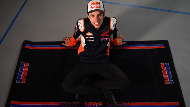 Alex Marquez Resmi Pakai Warna Oranye