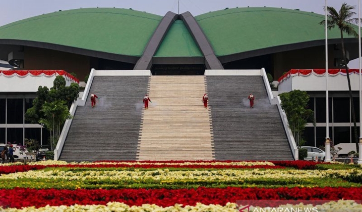 Ilustrasi - Gedung Nusantara I DPR RI, Selasa (29/9/2020). ANTARA