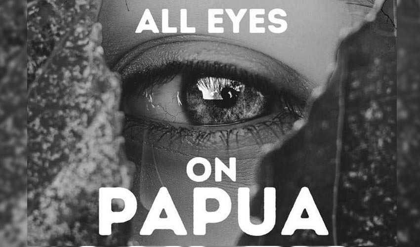 Viral! Ramai Poster All Eyes on Papua di Medsos, Apa yang Terjadi?