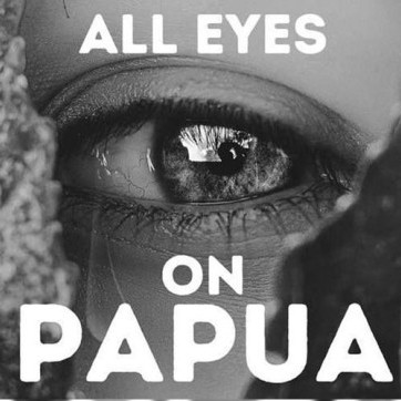 Viral! Ramai Poster All Eyes on Papua di Medsos, Apa yang Terjadi?