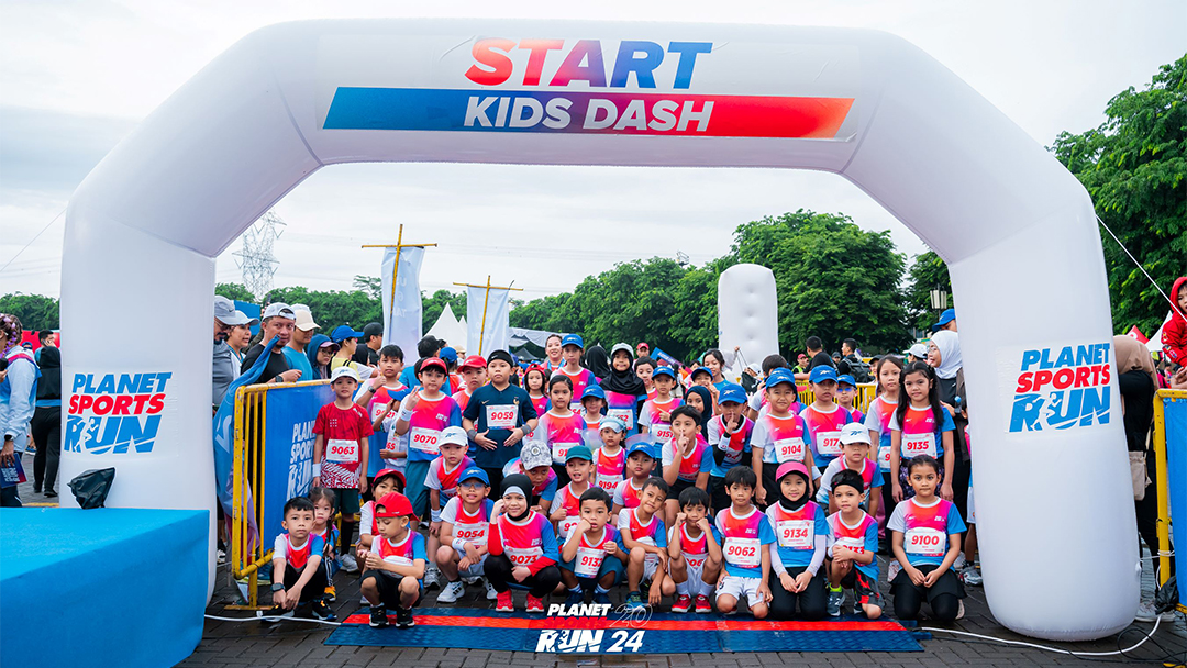 Kids Dash, Cara Planet Sport Run Kenalkan Olahraga Lari nan Aman kepada Anak-Anak