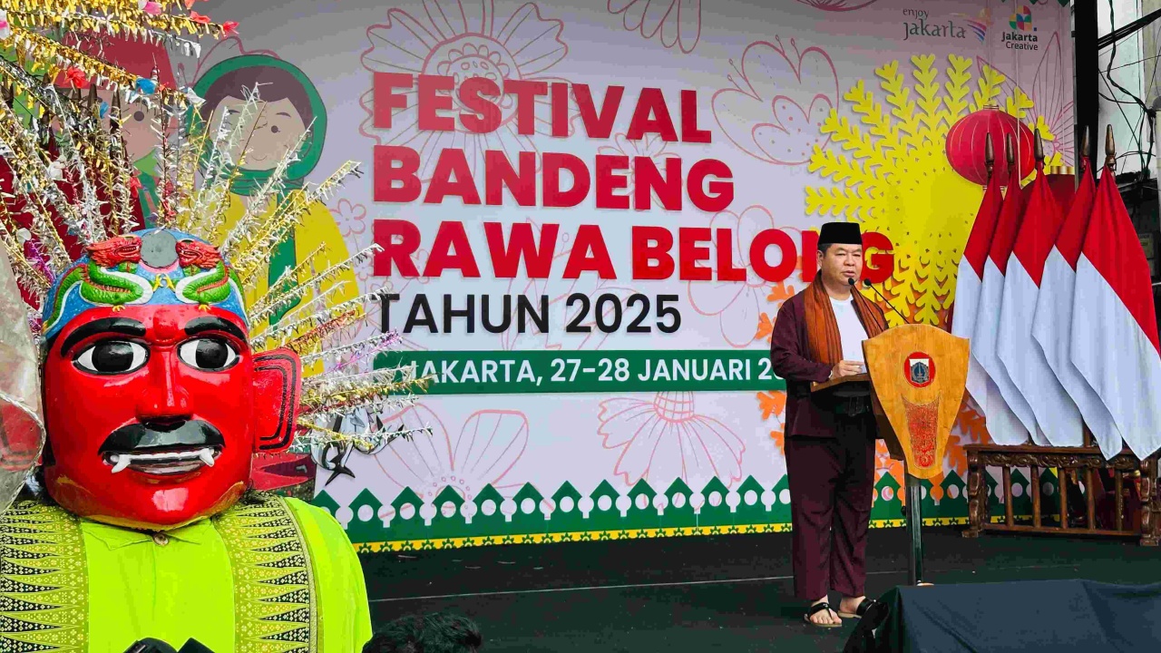 Perayaan Imlek di Rawa Belong, Pj Teguh Cerita Warga Betawi dan Tionghoa Antarkan Bandeng ke Sanak Saudara