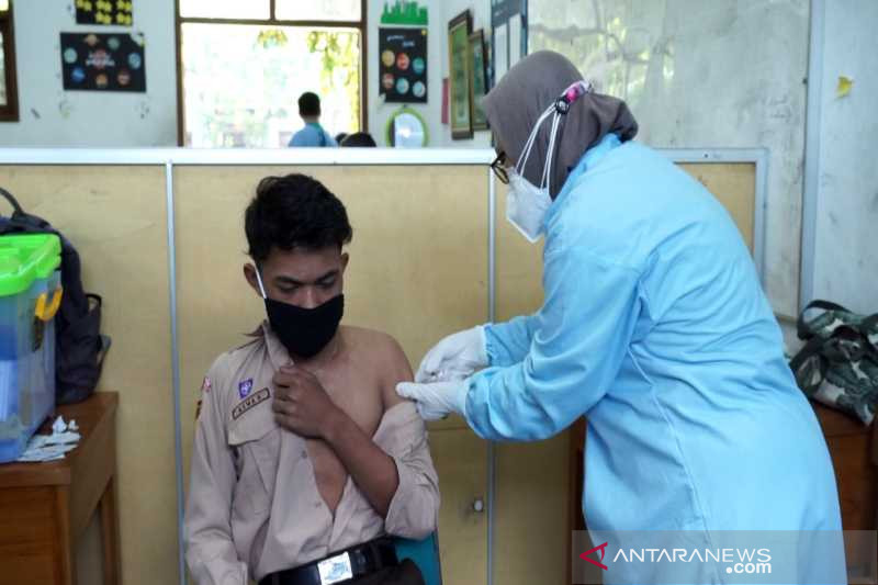 Berlakukan PPKM Level 3, Boyolali Mulai Vaksinasi Puluhan Ribu Siswa SMP
