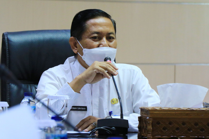 Sekda Kota Tangerang Herman Suwarman. ANTARA/Achmad Irfan