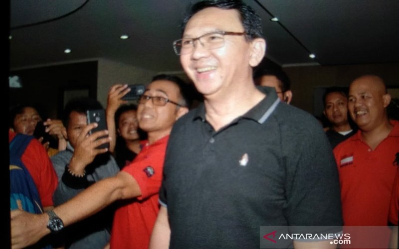 BTP ketika mendatangi Kantor DPD PDI Perjuangan Bali