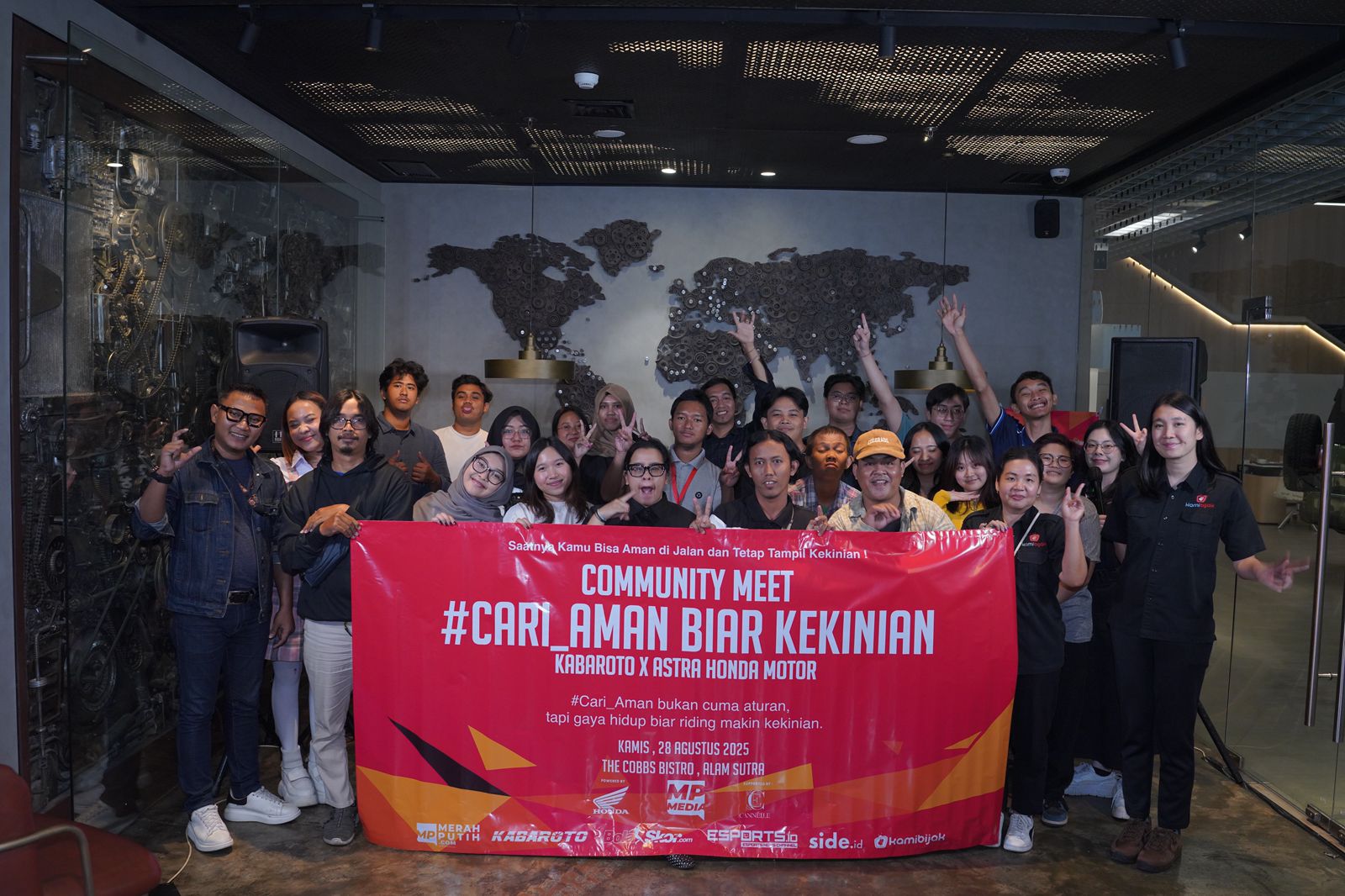 Tekan Angka Kecelakaan, KabarOto x Astra Honda Motor Gaungkan #Cari_Aman Biar Kekinian Lewat Edukasi Seru