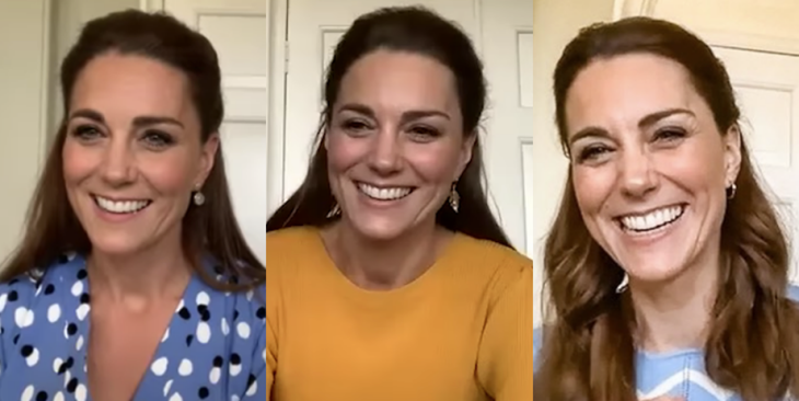 Kate tampil menawan ketika Zoom. (Foto: Instagram/Kensington Royal)