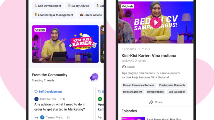 JobStreet Rayakan Satu Tahun seekMAX untuk Terus Dukung Para Profesional di Indonesia Berkarier 