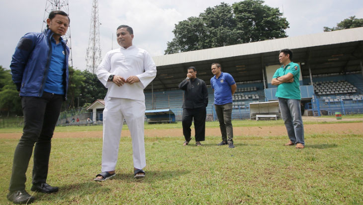 Wali Kota Bogor Pastikan Renovasi Stadion Pajajaran Berjalan Lancar