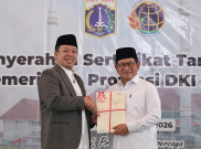 DKI Terima 3.922 Sertifikat Hak Pakai dari Kementerian ATR, Nilainya Capai Rp 102 Triliun