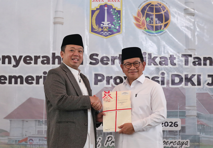 DKI Terima 3.922 Sertifikat Hak Pakai dari Kementerian ATR, Nilainya Capai Rp 102 Triliun