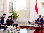 Presiden Jokowi Terima Kunjungan Kehormatan Menlu Tiongkok