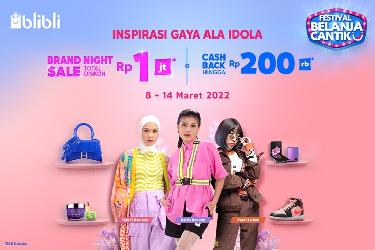 Belanja Cantik dalam Rangka Hari Perempuan Sedunia