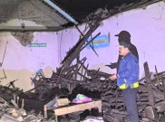 SD di Magetan Roboh Setelah Hujan Melanda Magetan Jawa Timur