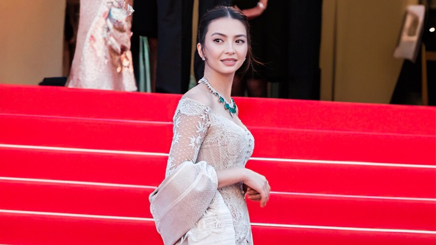 Raline Shah Tampil Anggun dengan Kebaya di Penutupan Cannes Film Festival 2024