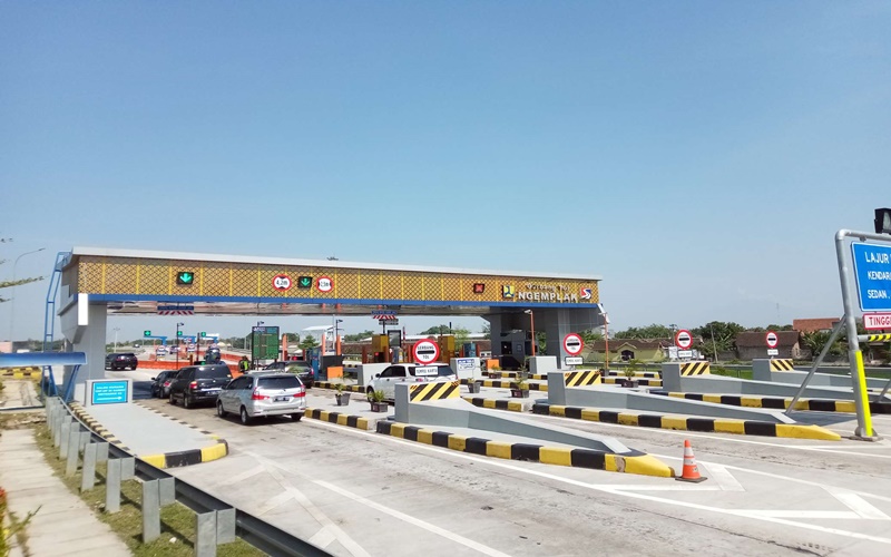 Ruas Tol Solo-Ngawi pada mudik Lebaran 2019