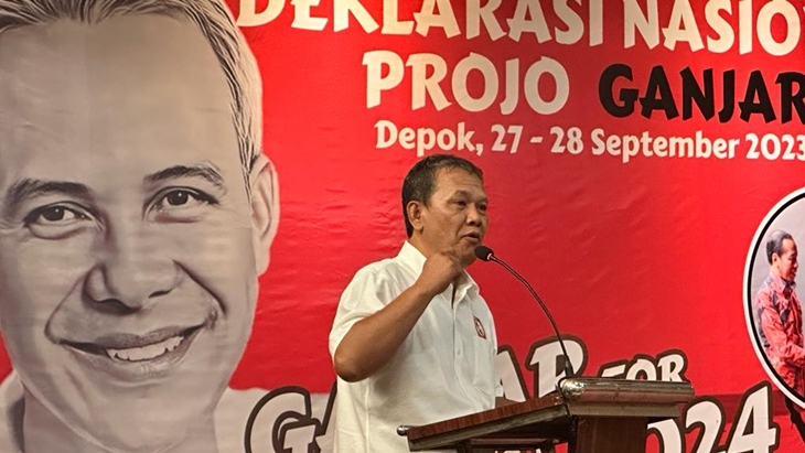 Pimpinan Projo Ganjar Ungkap Konflik di Internal Sukarelawan Jokowi