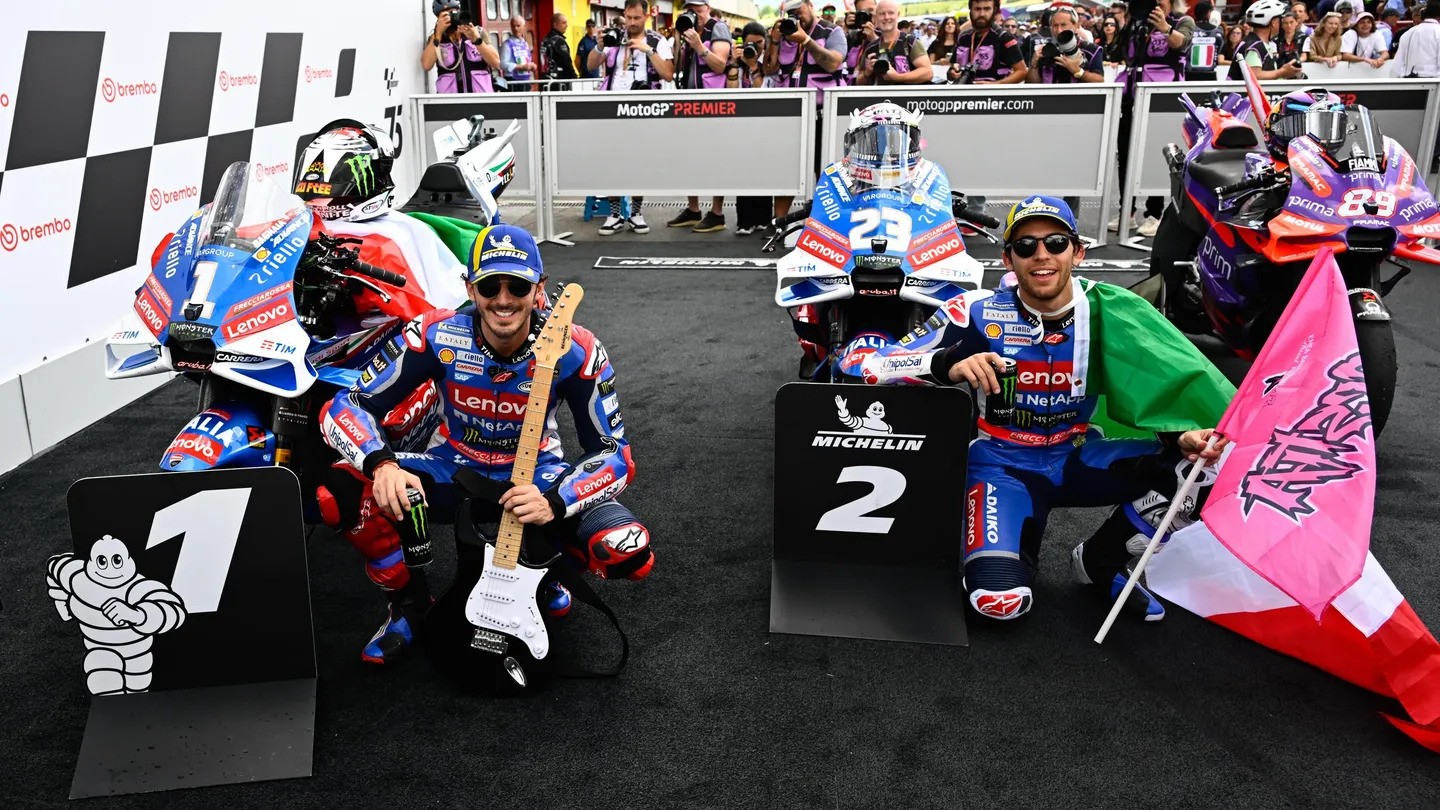 Klasemen Sementara MotoGP 2024, Bagnaia Dekati Martin